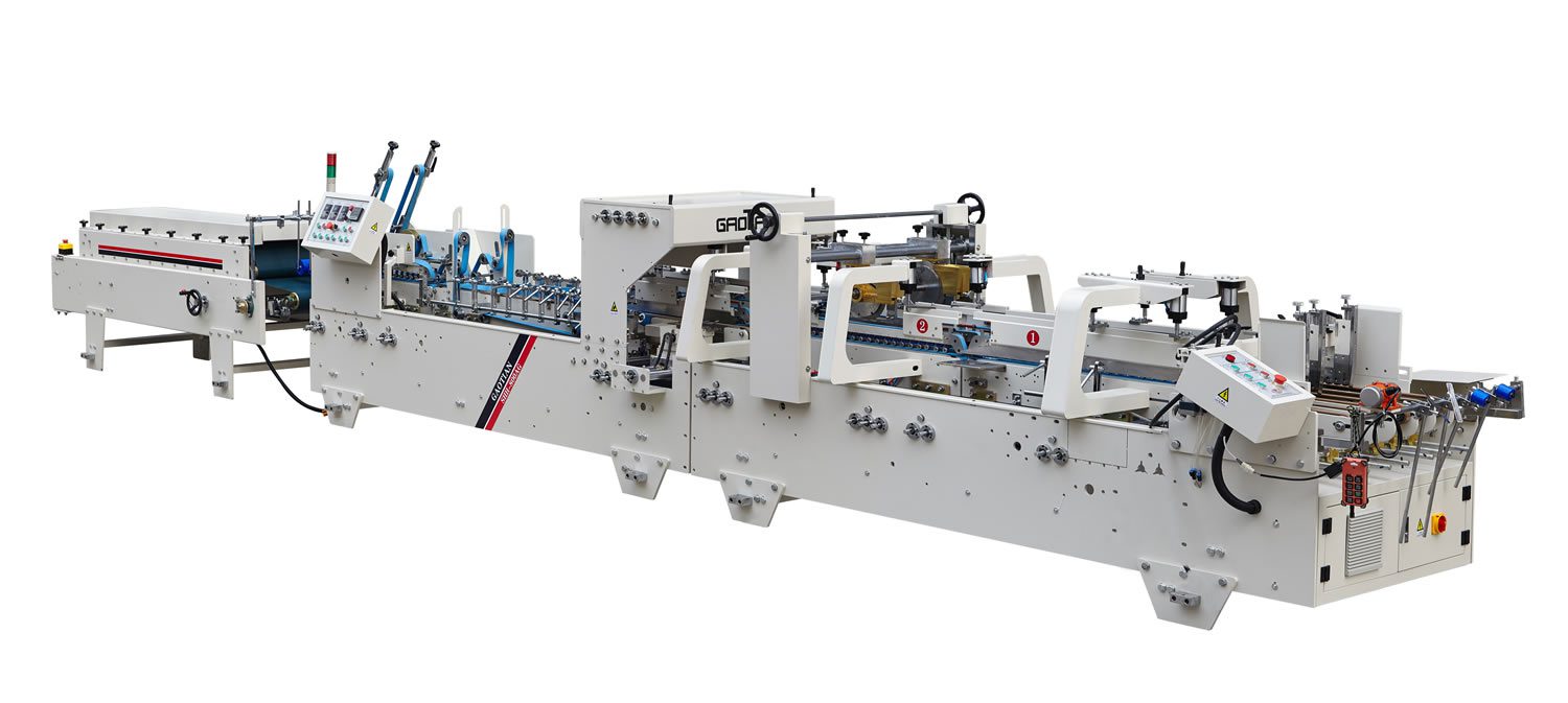 SHH-AG Series Pre-fold Crash Lock Bottom Automatic Folder Gluer 2 SHH-AG